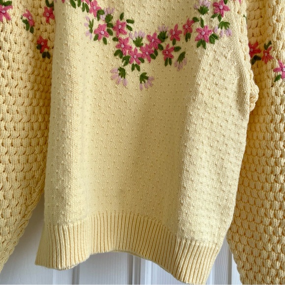 LOVESHACKFANCY Embroidered Sweater - Picture 12 of 16